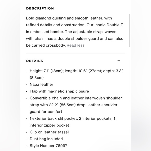 FLEMING CONVERTIBLE SHOULDER BAG - Picture 6 of 12